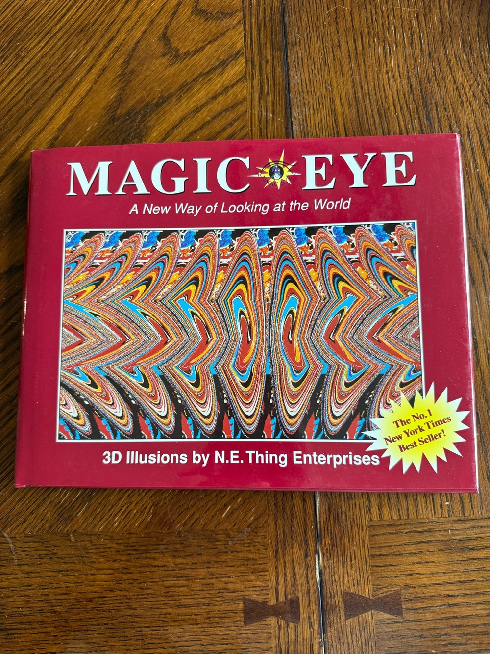 Magic Eye 3D Illusions Vintage Book by NE Thing Enterprises